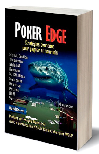 POKER EDGE , THE BOOK BY DAVID BORRAT